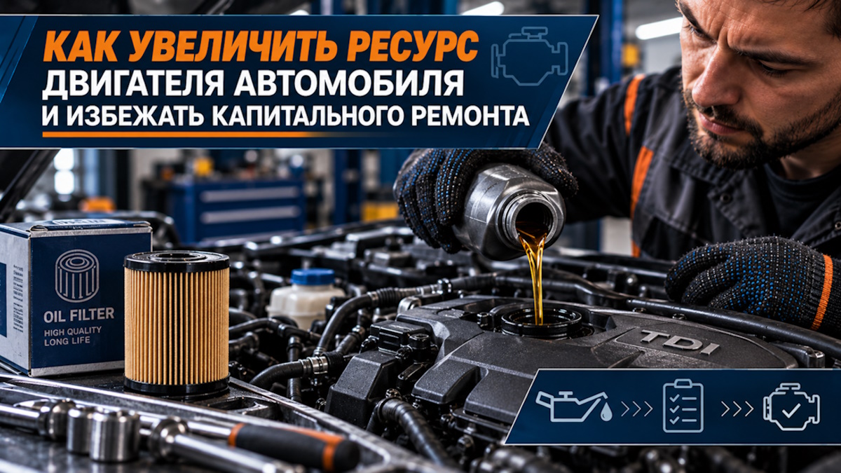 Как увеличить ресурс двигателя автомобиля и избежать капитального ремонта