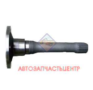 Вал проходной среднего редуктора SHACMAN F3000 Z-26 L-435mm Фланец 180мм HD469-2502022